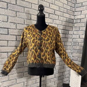 Wild Elegance Leopard Cardigan
